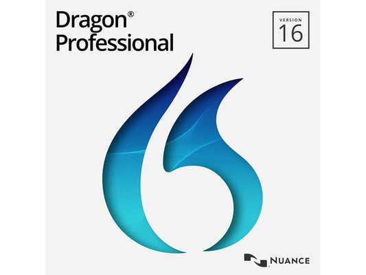 Nuance | Dragon Professional Individual 16 | ESD, Vollversion, DE