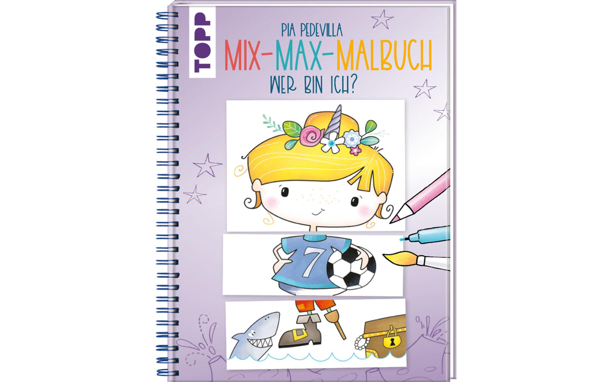 Topp Malbuch Mix-Max Wer bin ich?