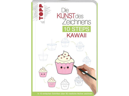 Frechverlag | Topp Buch die Kunst des Zeichnens | Kawaii 10 Steps