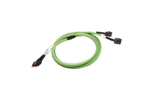 Broadcom | NVME Kabel: SFF-8654 -2xSFF-8643 | 1m, für 2x NVME SSDs oder Backplane