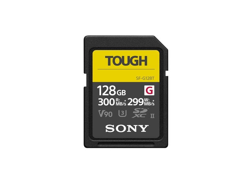 Sony | SDXC Card Tough UHSII V90 128GB | lesen 300MB/sec, schreiben 299MB/s