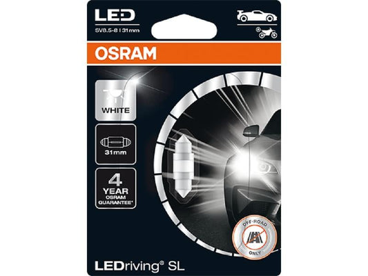 OSRAM | LEDriving cool white | C5W 6000K Blister 12V 1.4W/31mm