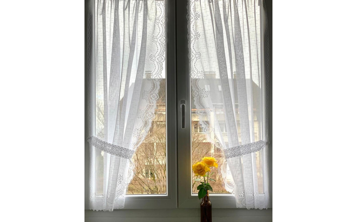 Hubatka Spitzen-Vitragen, 95x130cm