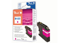 Peach, Tinte Brother LC-123 Magenta