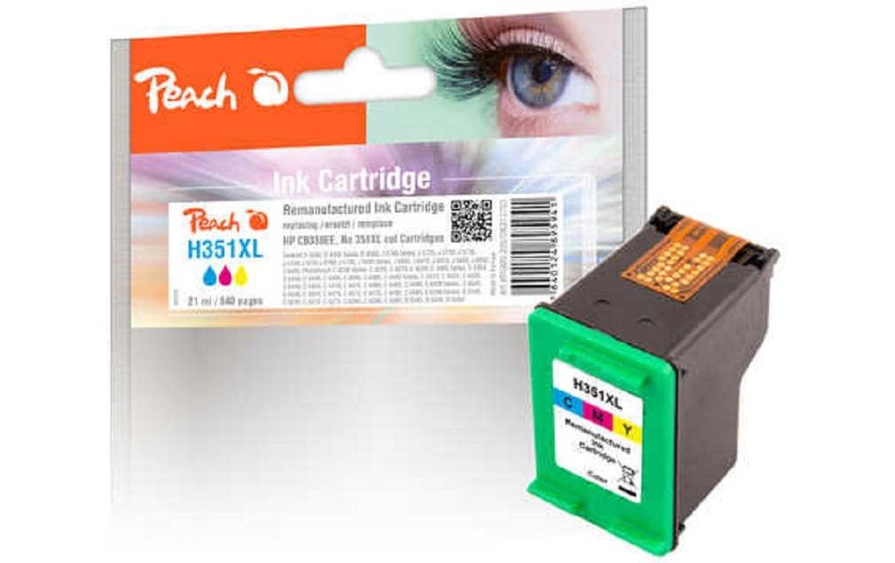 Peach Tinte HP Nr. 351XL/CB338EE, color