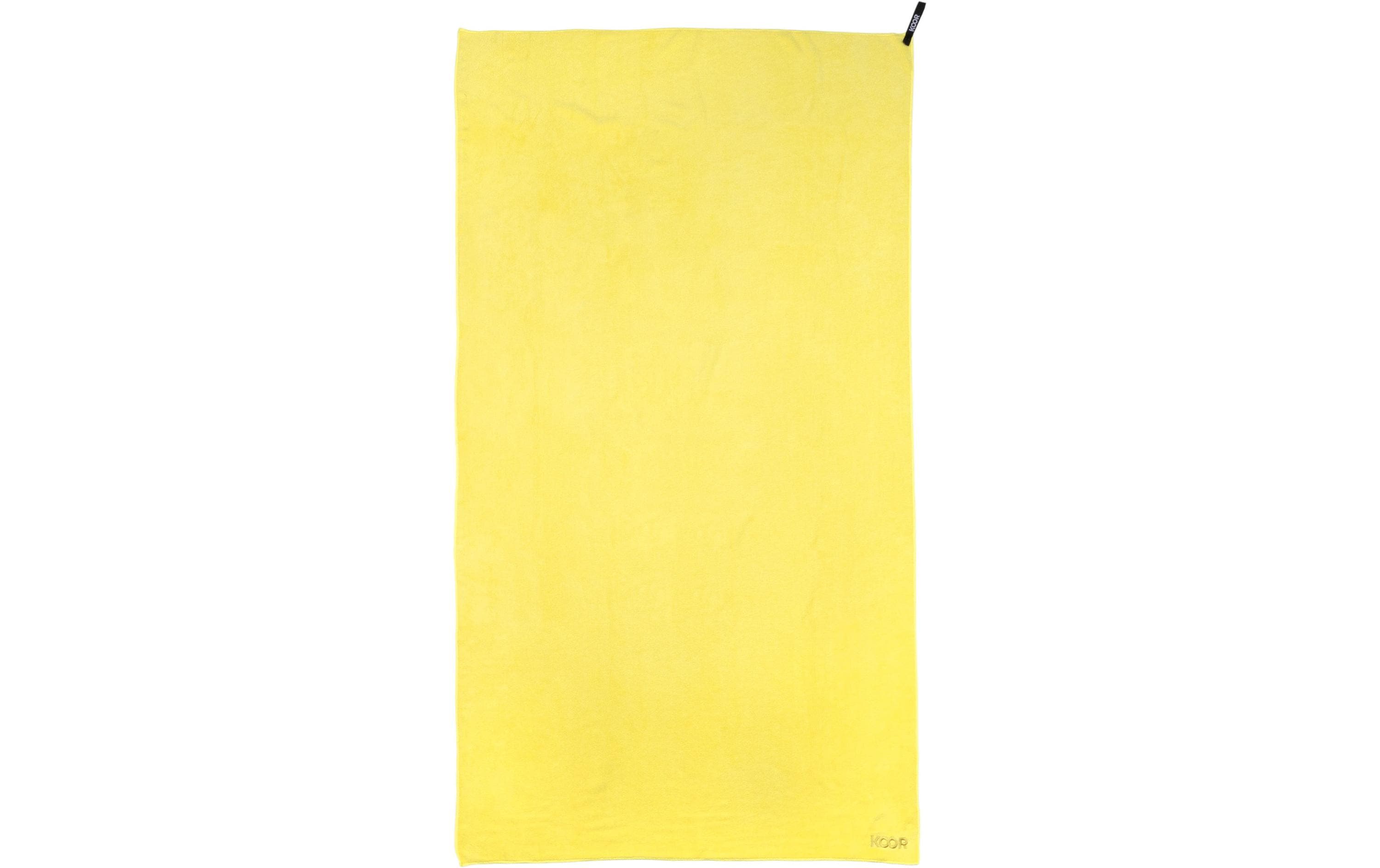 KOOR Badetuch soft yellow L