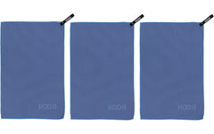 KOOR Handtuch Set blau 3x S