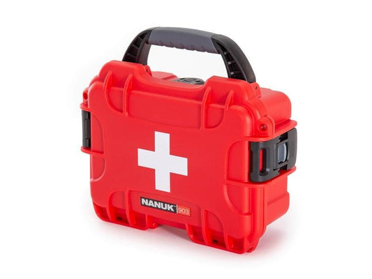 Nanuk | Kunststoffkoffer 903 Erste-Hilfe, leer | Innenmasse (mm): 188x124x79