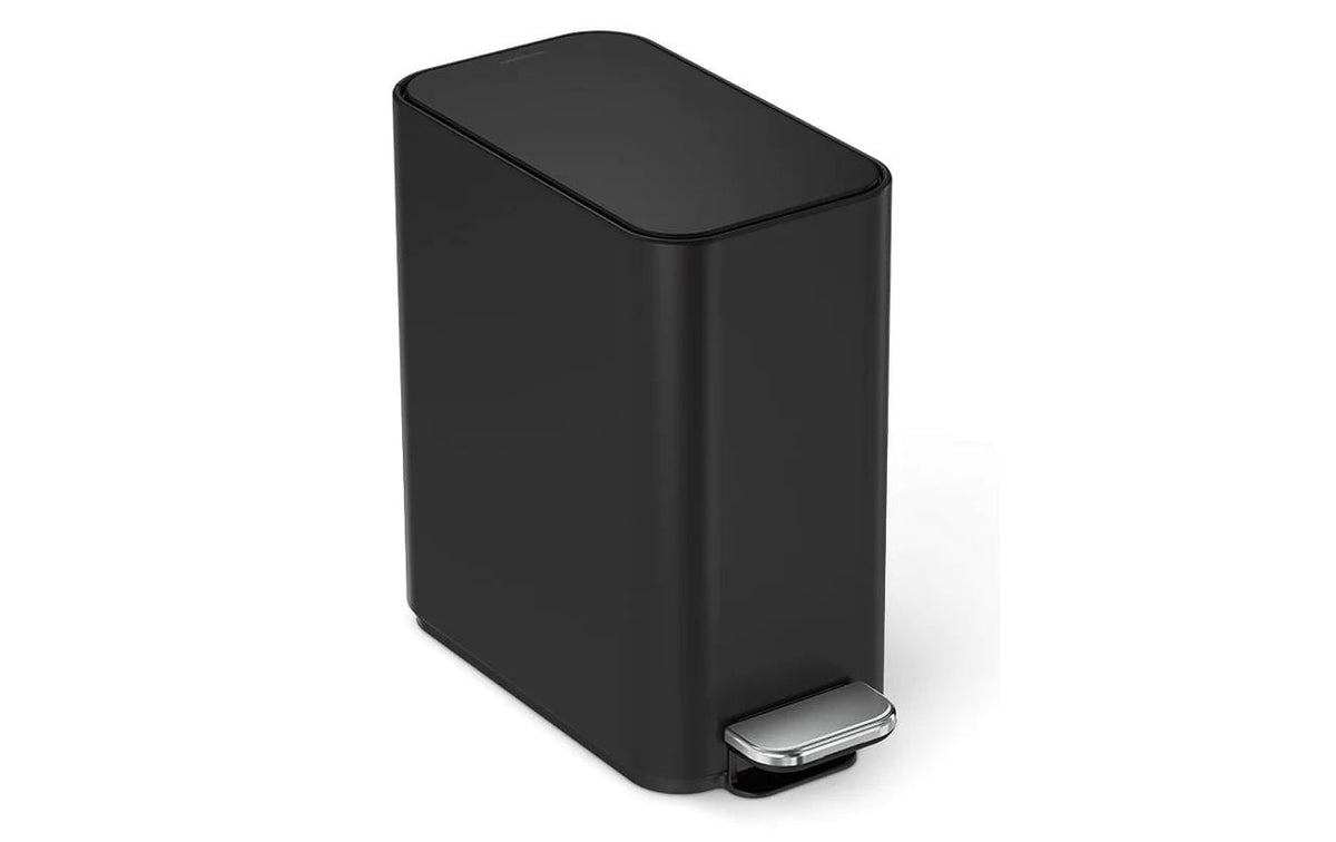 Simplehuman, Treteimer 5 l, Schwarz matt