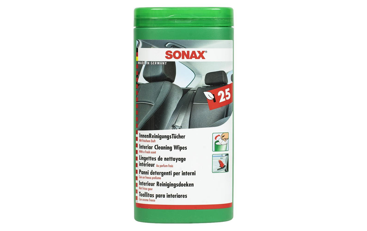 SONAX Tücherbox, Reinigung