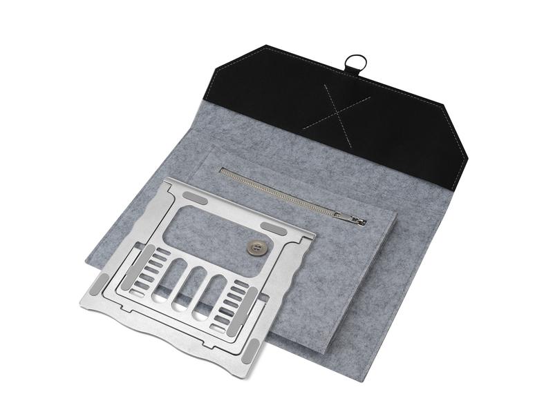 4smarts | Ergo Workspace Bundle, Hellgrau | Laptop/Tablet