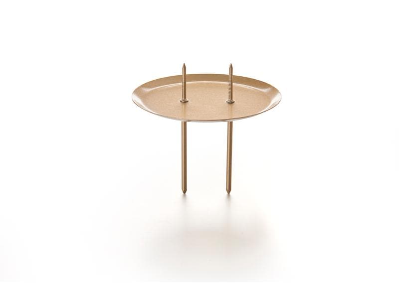 balthasar | Kerzenhalter 4 Stück, Gold | Metall, D: 7.5 cm