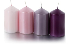 balthasar Kerzenset assortiert, 4er Set