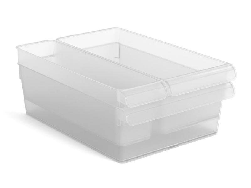 Rotho | Set Kühlschrankorganizer 3 tlg. LOFT | 31 x 22 x 12