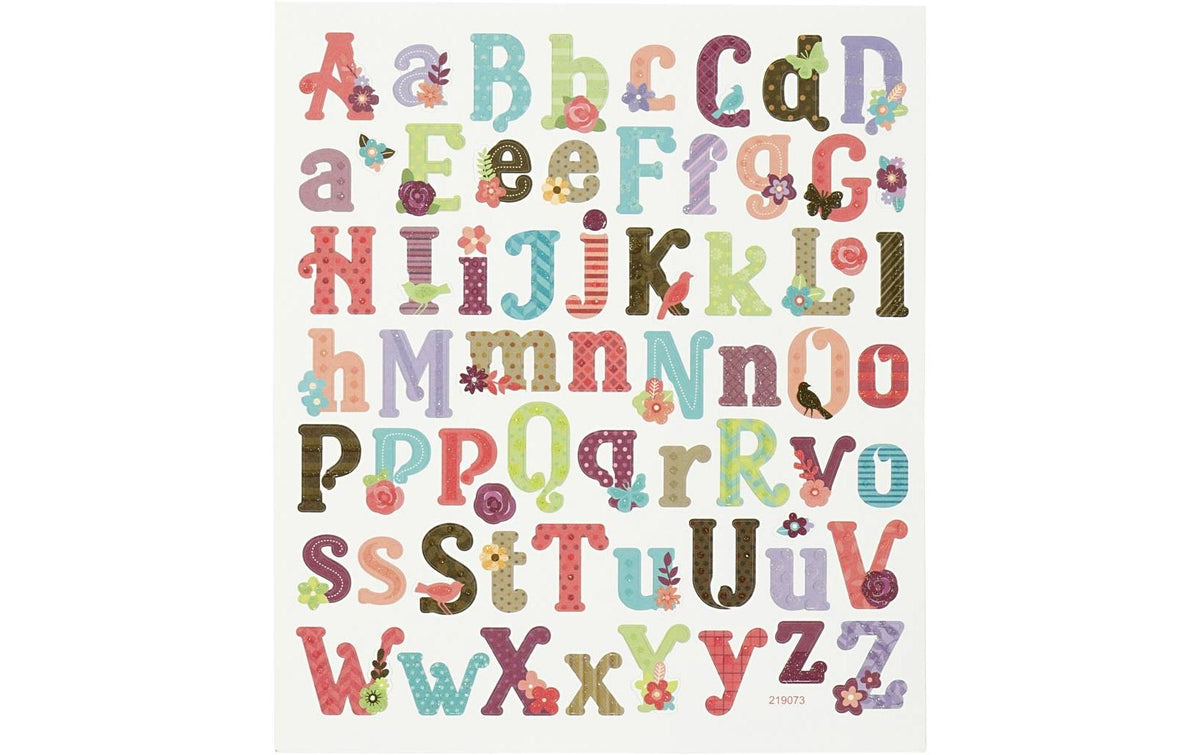 Creativ Company Sticker Alphabet