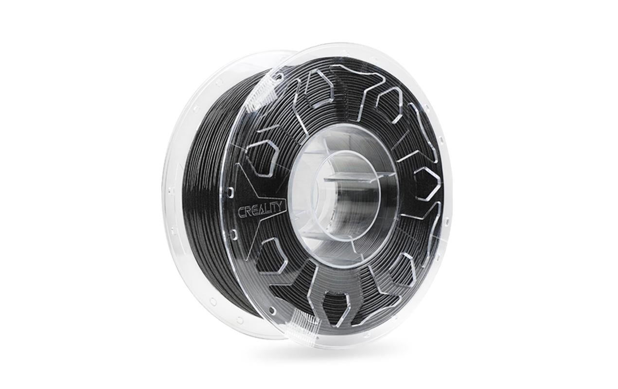 Creality, Filament CR-PLA, Carbon, Schwarz,