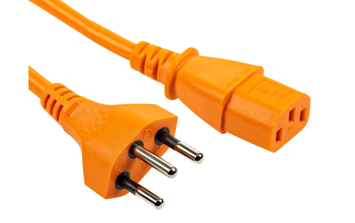 FURBER.power, Netzkabel C13-T12 10 m Orange