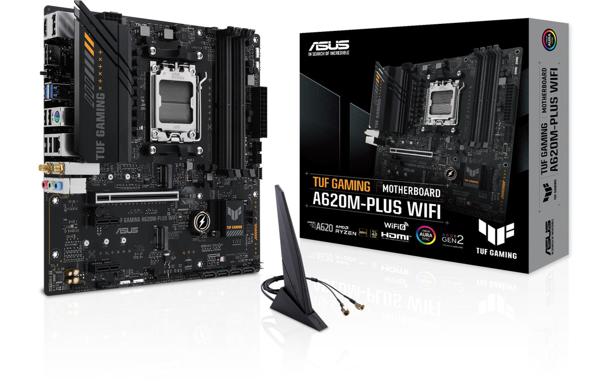 ASUS TUF GAMING A620M-PLUS WIFI, mATX, AM5