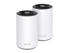 TP-Link | Deco XE75 Pro Mesh WiFi 6E 2er-Set | 574+2042+2042Mbps, 1x2.5GE. 2xGE