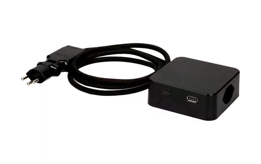 maxTex, Steckdosenleiste Cube 3x T13, USB A