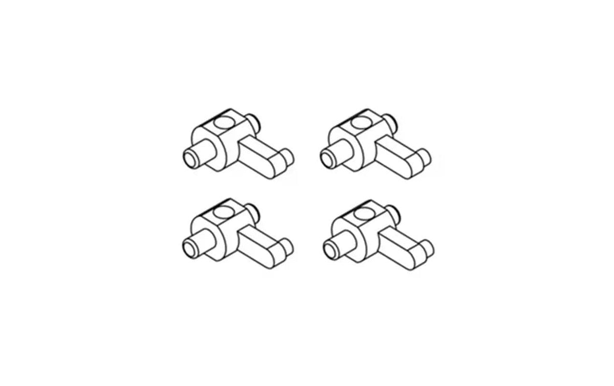 Turbo Racing Left and right C-hub 4pcs