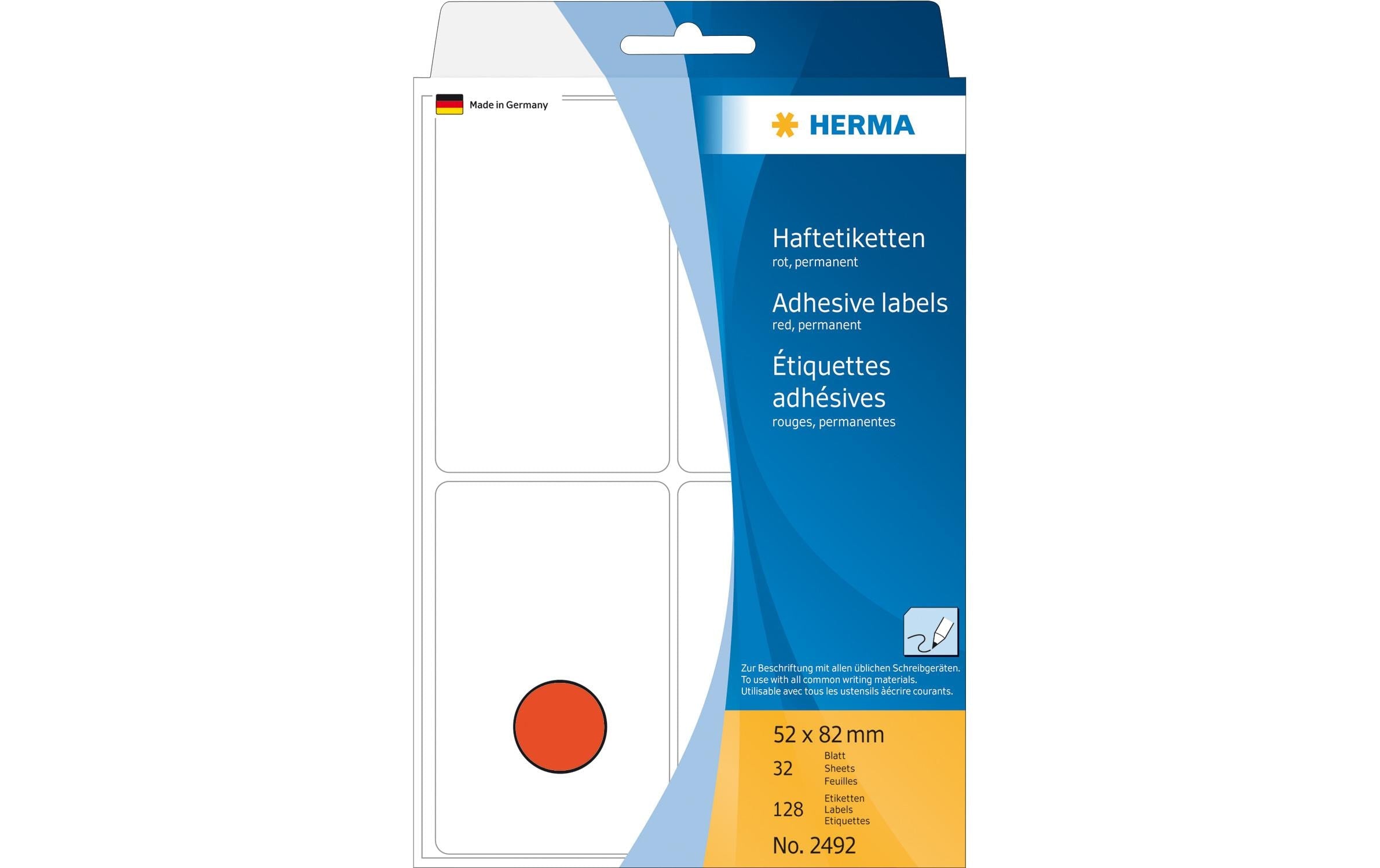 Herma Vielzweck Etiketten 2492