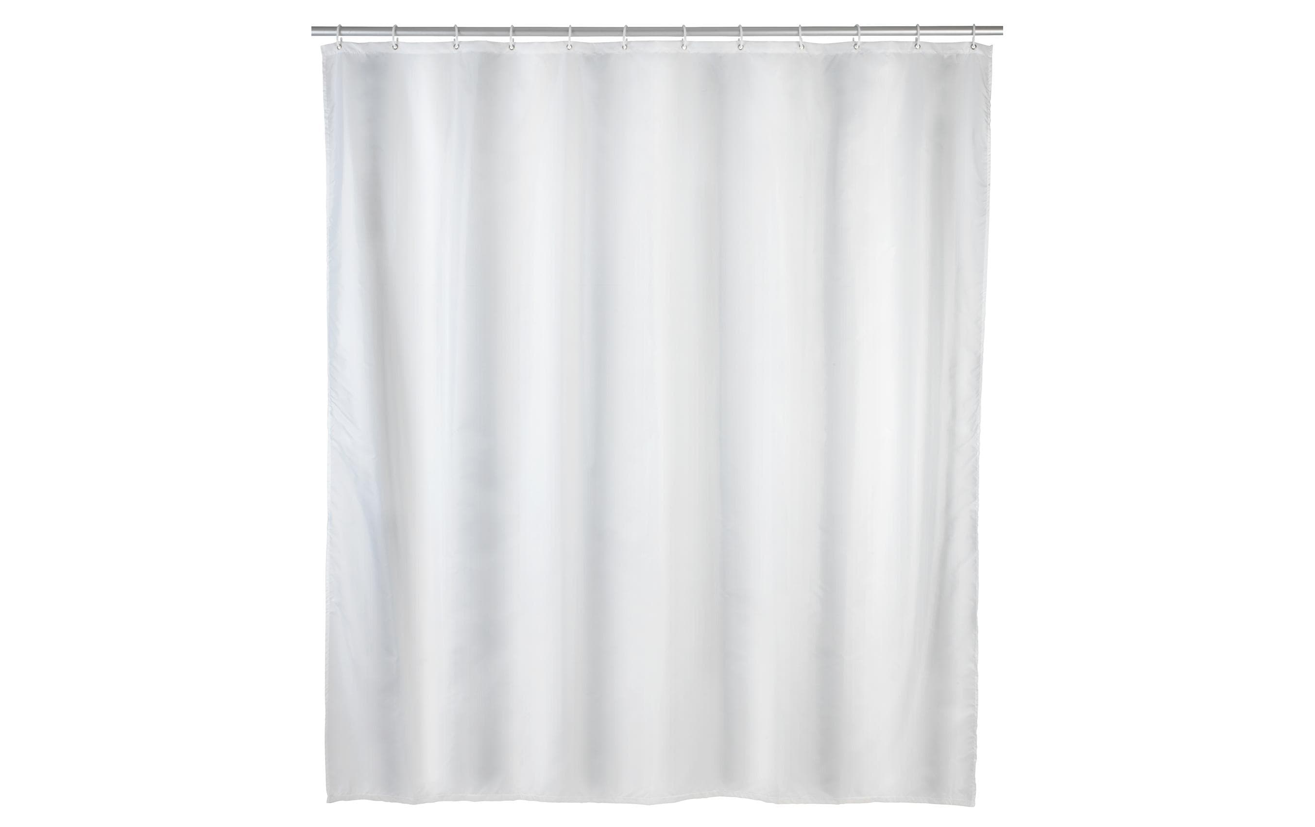 Wenko, Duschvorhang Uni 240 x 180 cm, Weiss