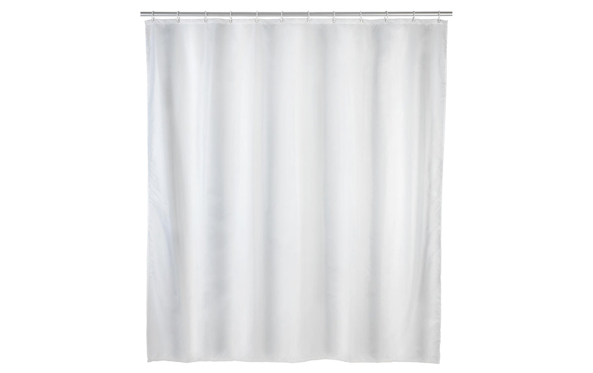 Wenko, Duschvorhang Uni 240 x 180 cm, Weiss