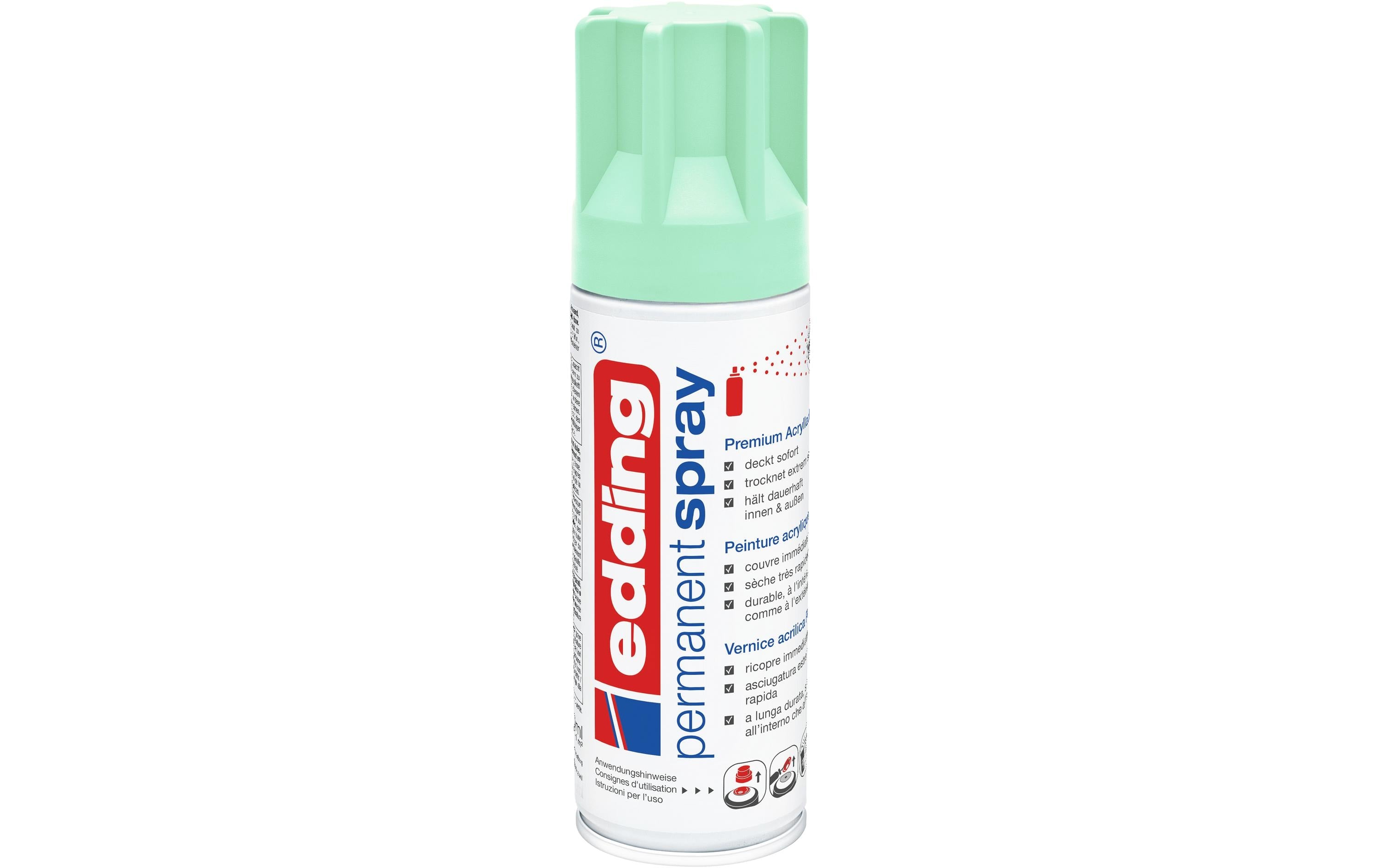 edding, Acrylspray 200 ml, Neon Mint matt