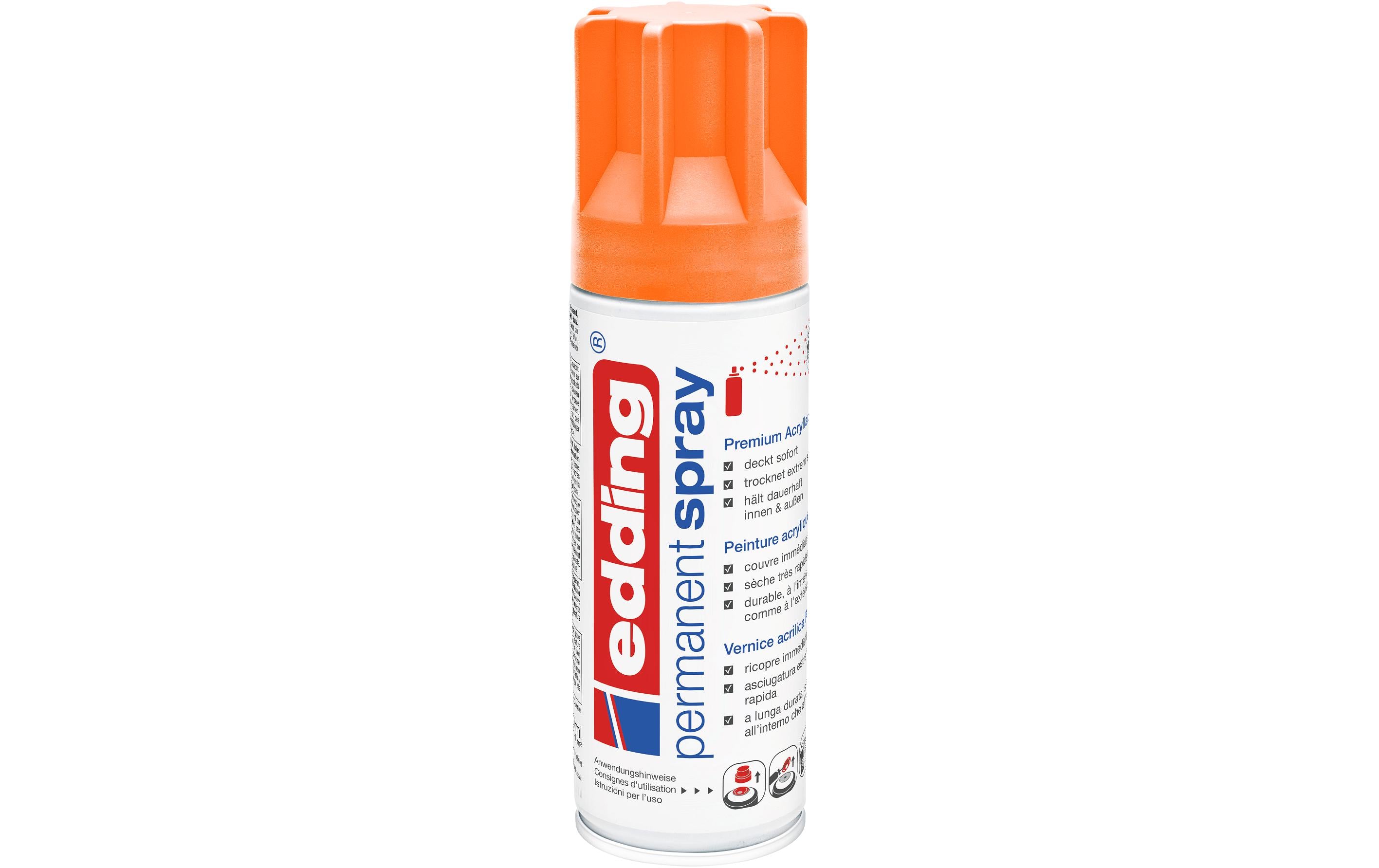 edding, Acrylspray 5200 200 ml, Neonorange