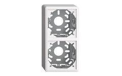 Feller EDIZIOdue Sockel I+I 54mm, AP, weiss
