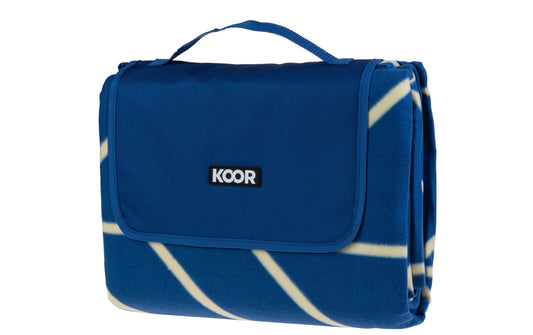 KOOR | Picknickdecke Onda-Blu 200 x 250 cm