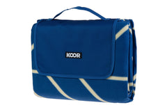 KOOR | Picknickdecke Onda-Blu 200 x 250 cm