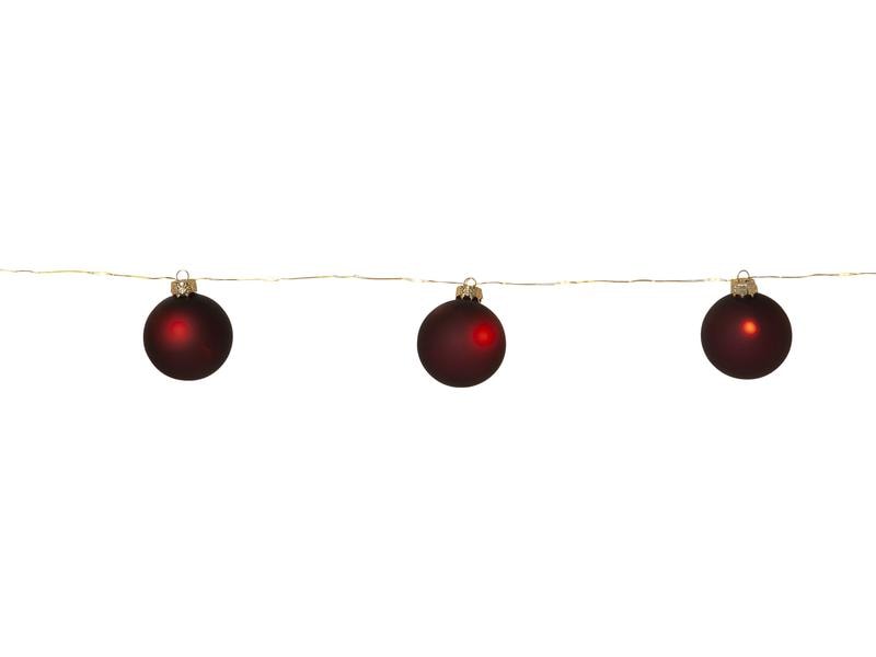 Star Trading | Lichterkette Bliss | IP20, Warmweiss, Rot