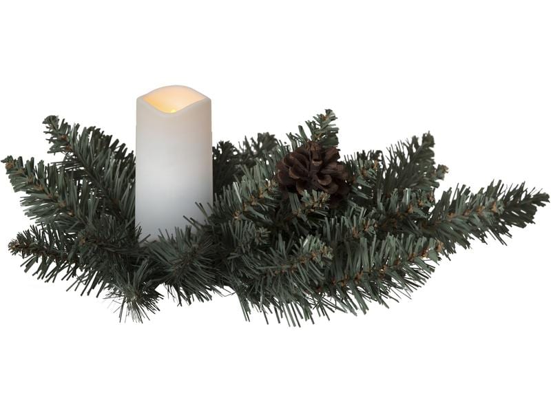 Star Trading | LED Grablicht Serene | Outdoor, Grün, 12cm Höhe, Timerfunktion