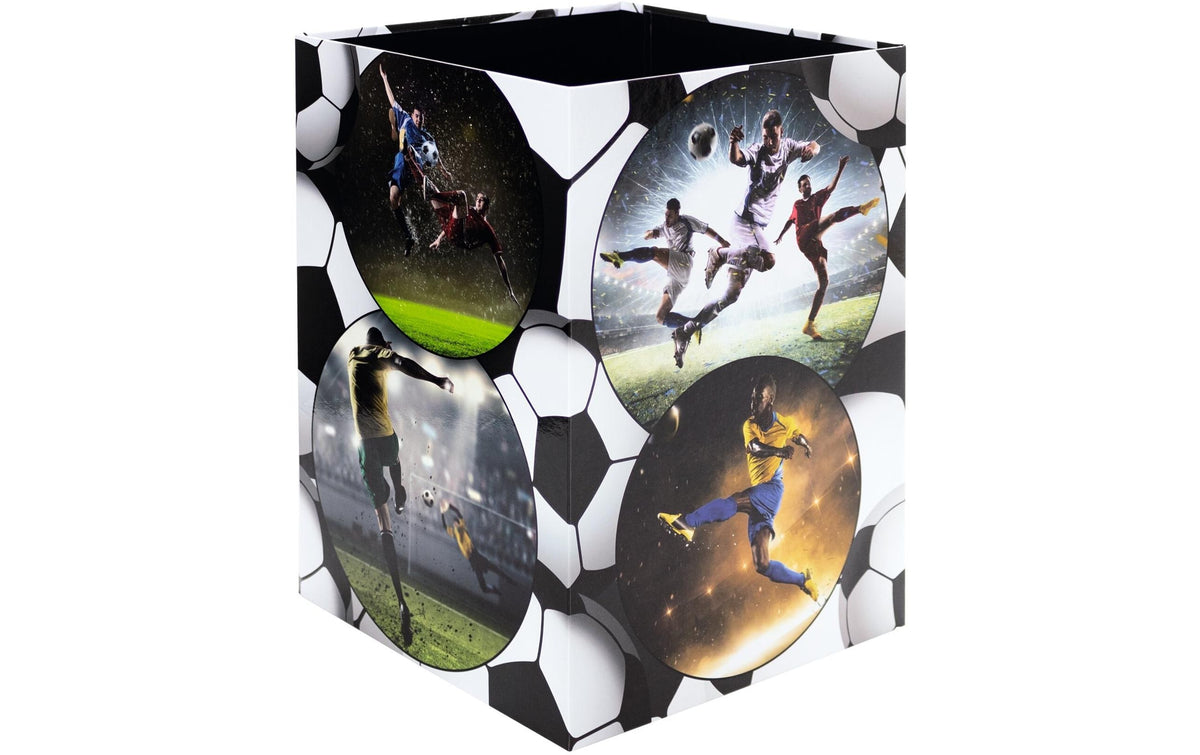 Herma Papierkorb Fussball