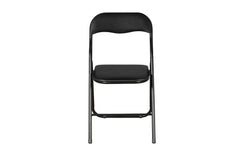 Schou | Klappstuhl Schwarz | Metall, 44x45x78cm, 100kg belastbar