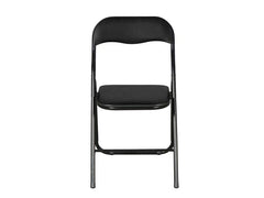 Schou | Klappstuhl Schwarz | Metall, 44x45x78cm, 100kg belastbar