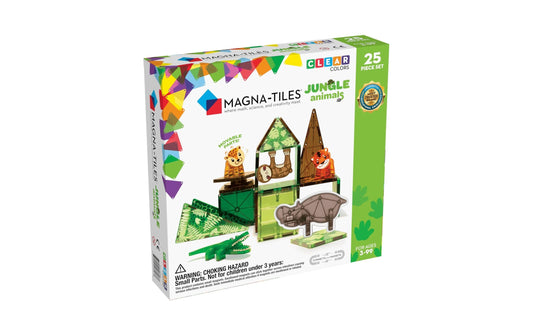 Magna-Tiles Dschungel-Tiere Set 25-teilig