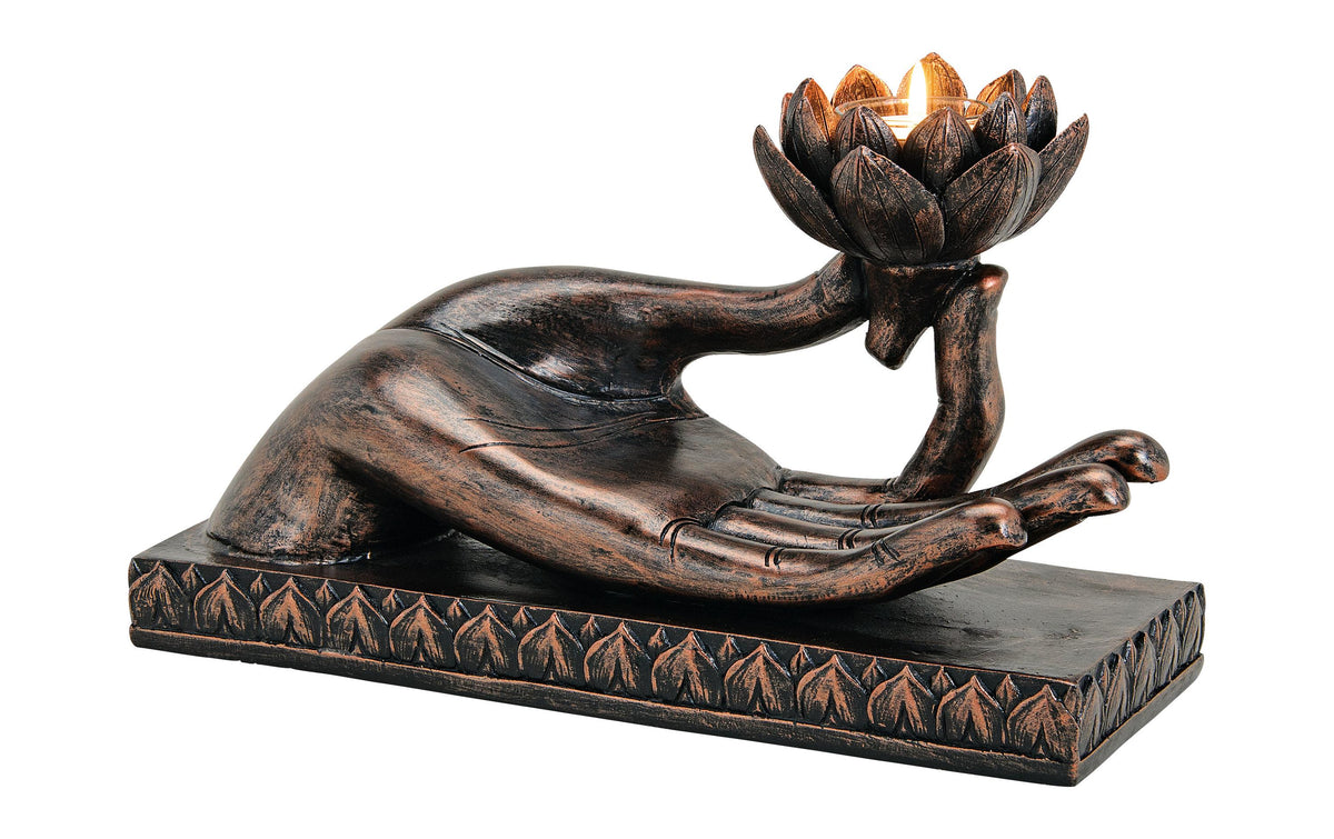 G. Wurm Aufsteller Buddha Hand