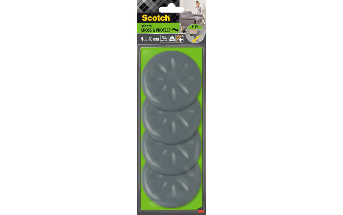 Möbelgleiter Flexibal Ø 80mm