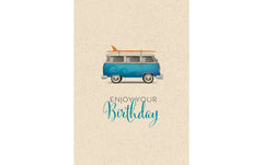 Natur Verlag, Geburtstagskarte VW Bus 17.5