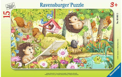 Puzzle Lustige Gartentiere