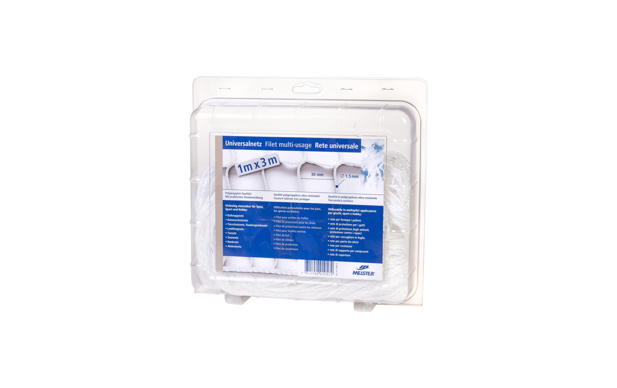 Universalnetz PP 1.5mm/1x3m weiss