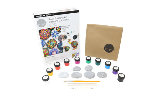 Daler Rowney Creative Set Rock Painting Art