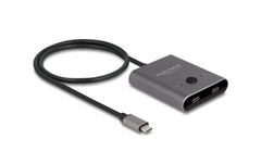 Delock USB Type-C Switch 2 auf 1