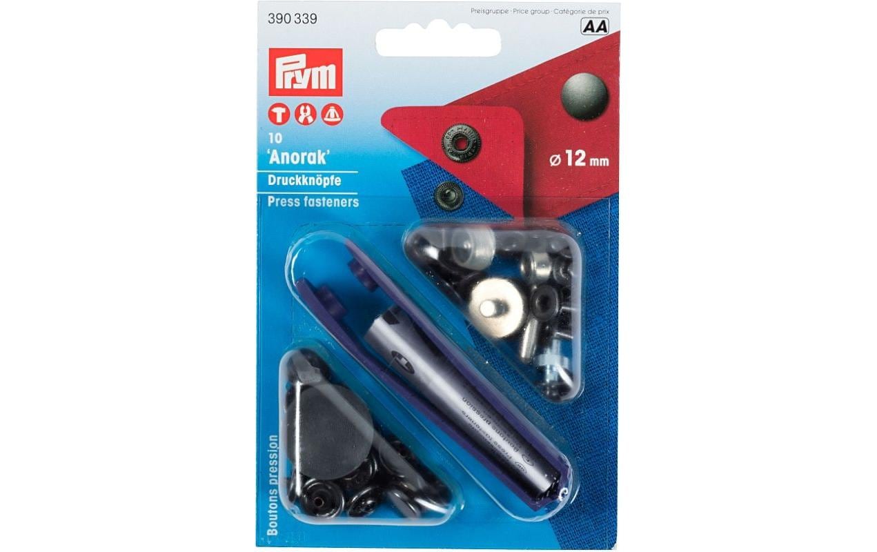 Prym Druckknopf Anorak, brüniert