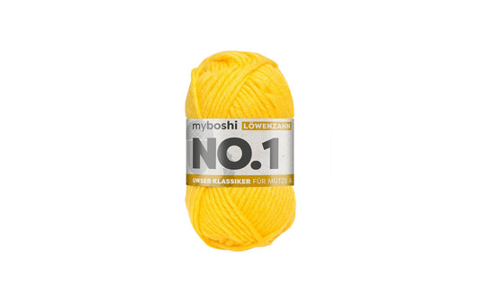 myBoshi, Wolle Nr.1 Löwenzahn 50 g, 55 m