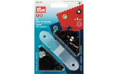 Prym, Ösen + Scheiben 5 mm, Brüniert, 40 St