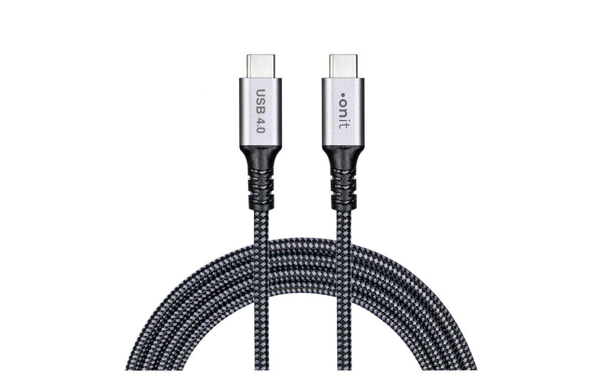 onit, USB4-Kabel Pro USB C - USB C 5 m, Gra